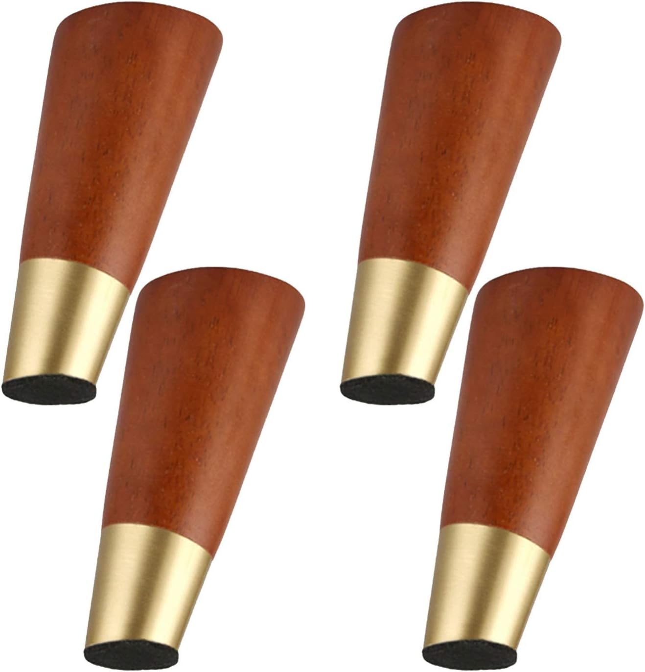 Wooden Furniture Legs,Solid Wood Tapered Furniture Replacement Feet,For