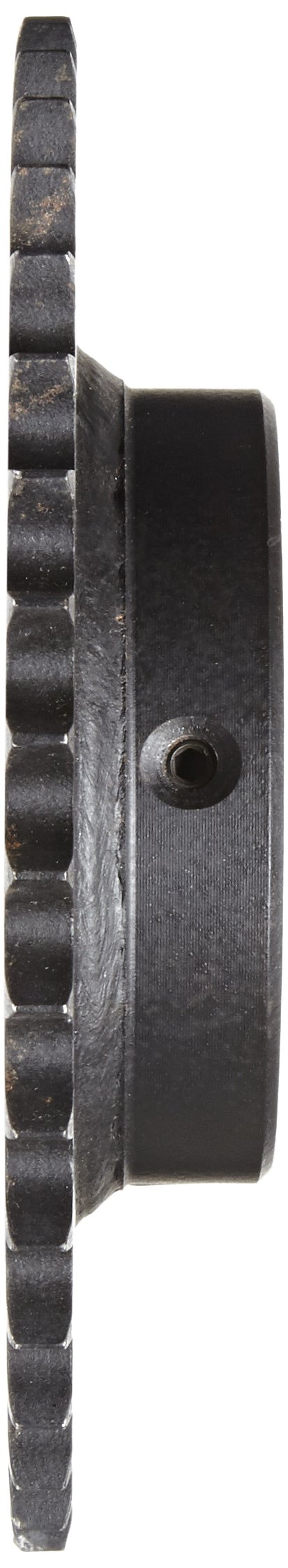 Martin Roller Chain Sprocket, Bored-to-Size, Type B Hub, Single Strand, 40 Chain Size, 0.5