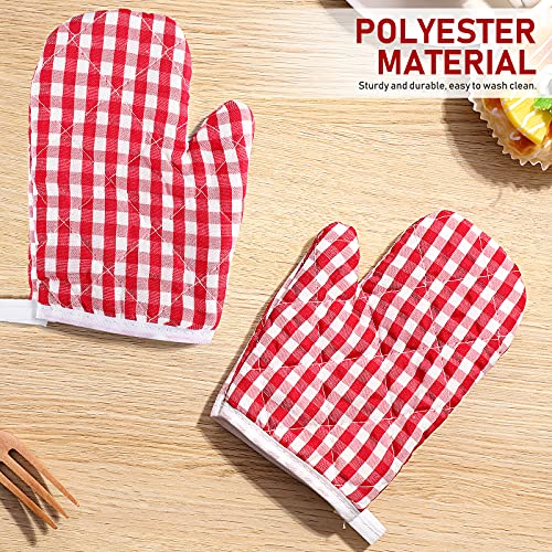 Cabilock Kids Oven Mitts For Children Play Kitchen Heat Resistant Kitchen Mitts For Kids Toddler (2Pcs) #TOP7