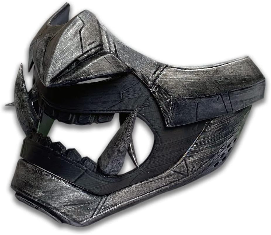 Cyber Samurai Mask - Cyberpunk 3D Printing KTSR