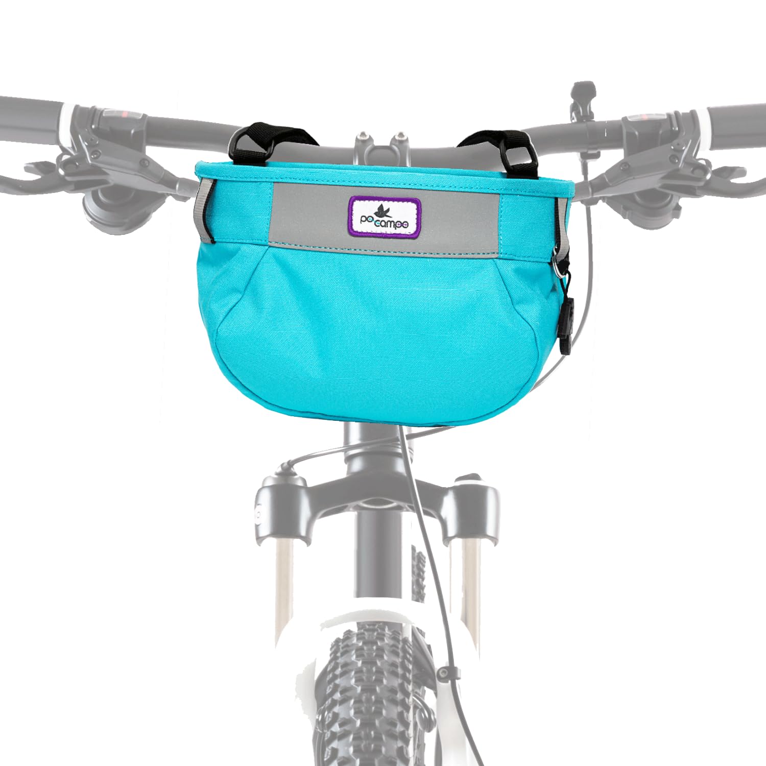 Kids Bicycle Basket – Whoosh Bike Basket – Front Frame Handlebar Bag – Waterproof Fabric Bike Basket for Boys, Girls, Toddlers Bike or Scooter