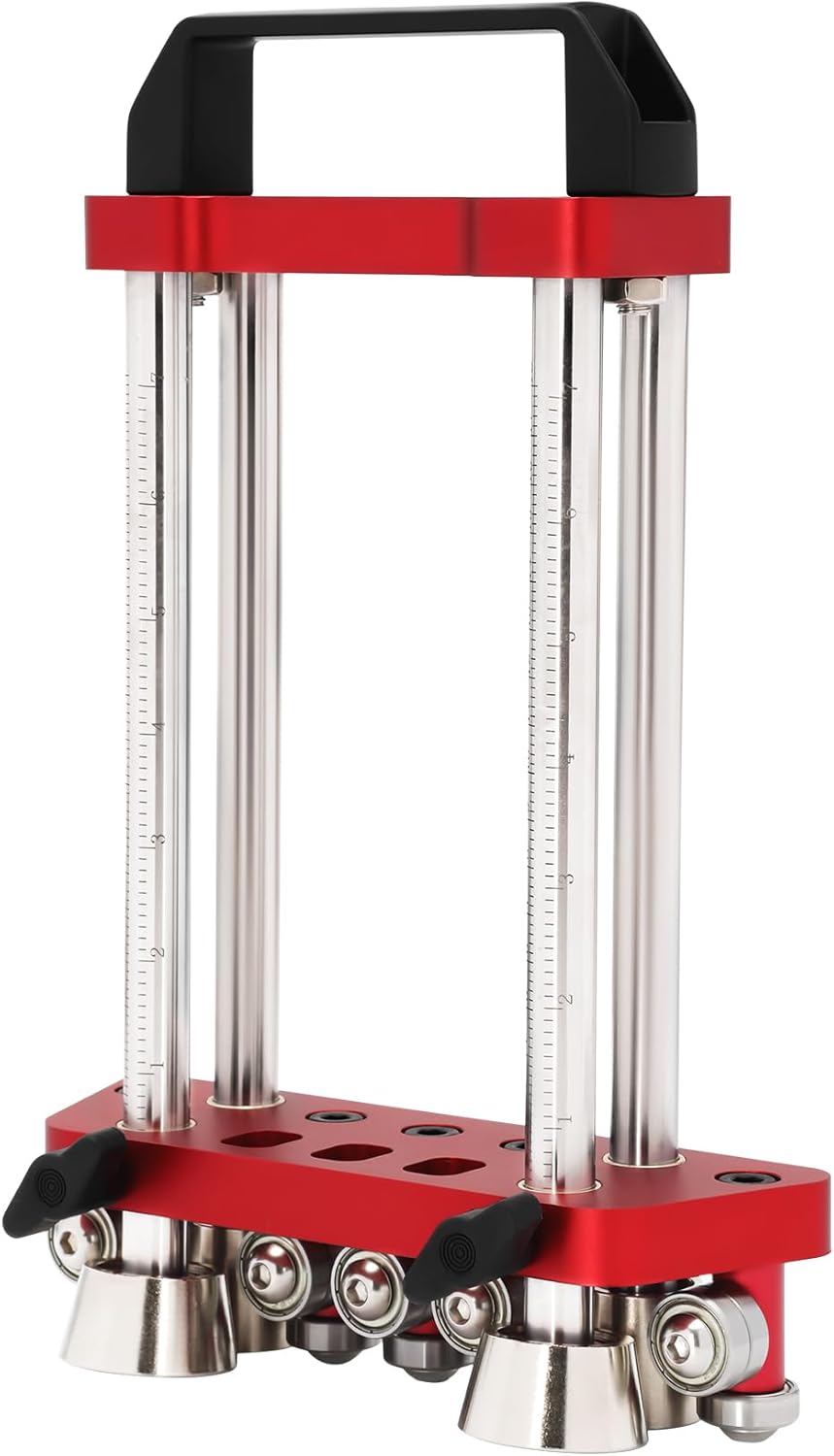 Sheet Metal Roller 2 Station Professional Metal Bender Tool for Roofing & Fabrication | 0-100° Adjustable Bending with Depth Gauge | Portable 7" Tool for 7mm-180mm Projects