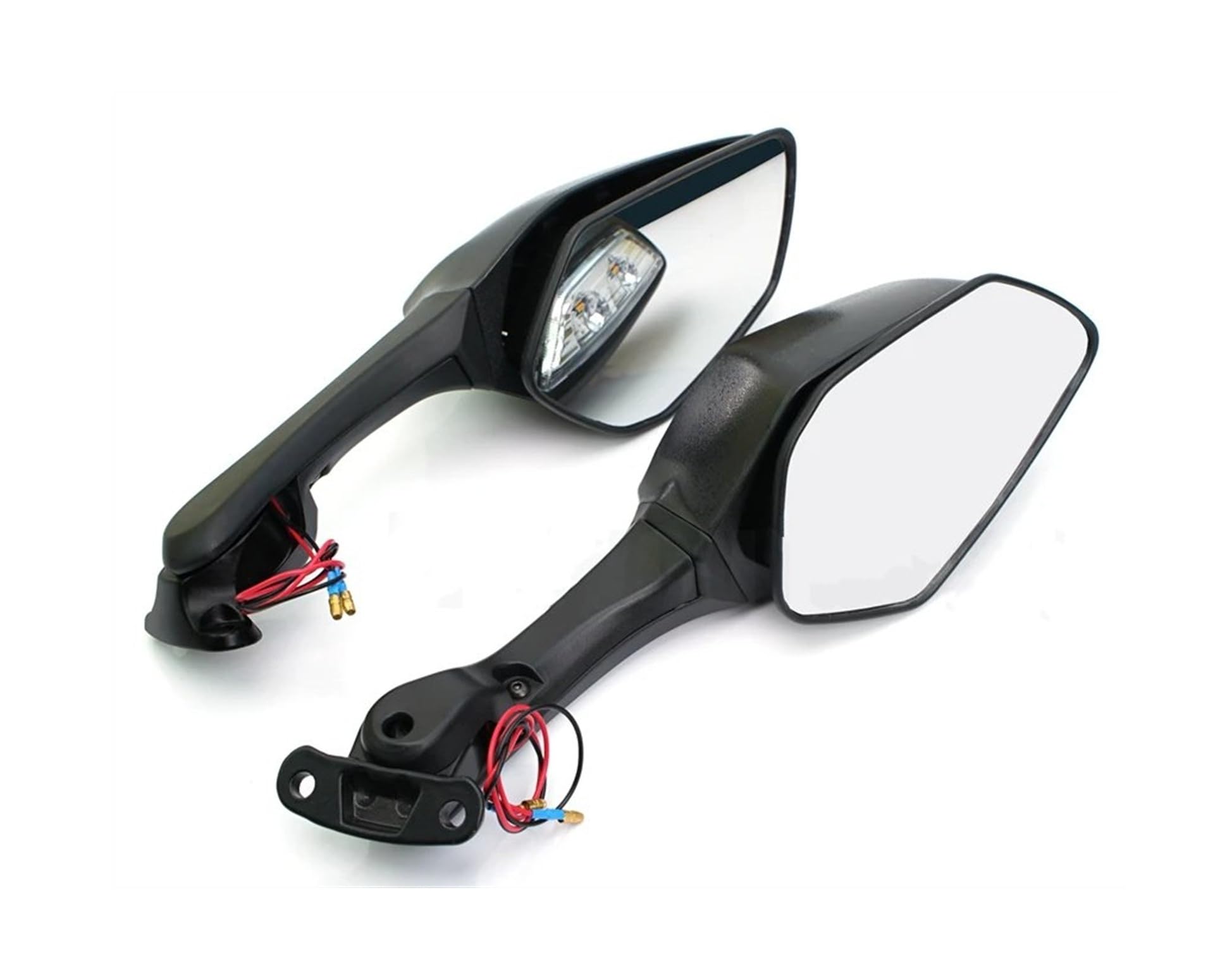 Rétroviseurs Moto Clignotants LED Arrière Rétroviseur Latéral Kawasaki Ninja ZX10R