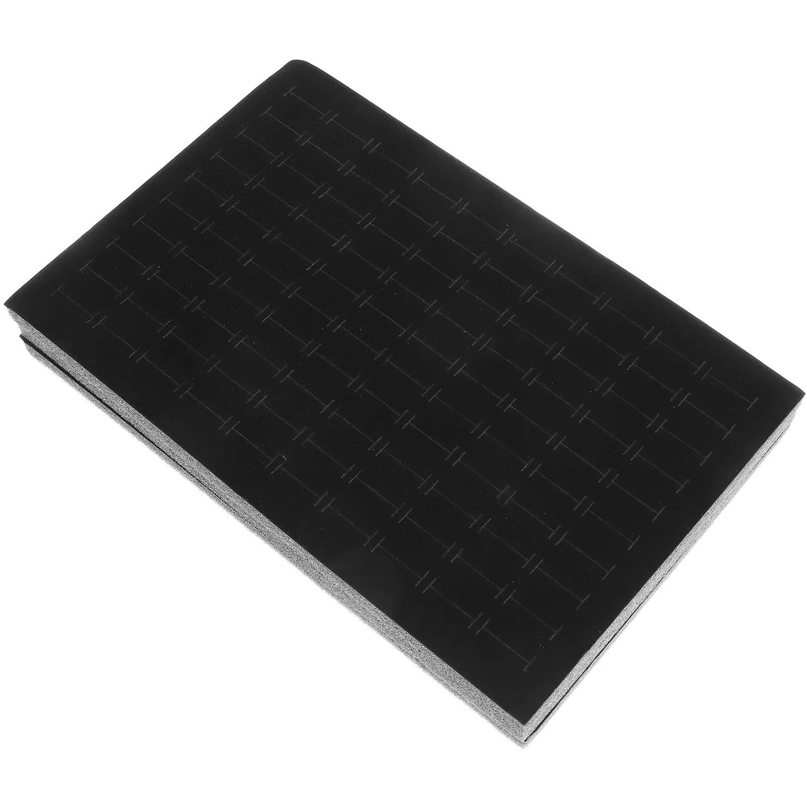 LSNNMU 3Pcs Jewelry Display Sponge Pad Ring Earring Insert Tray Foam Holder for Case Box Showcase Stackable For Jewelry