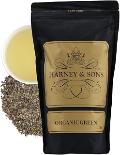 Harney & Sons Organic Green with Citrus & Ginkgo, Loose tea, 16 ounce bag