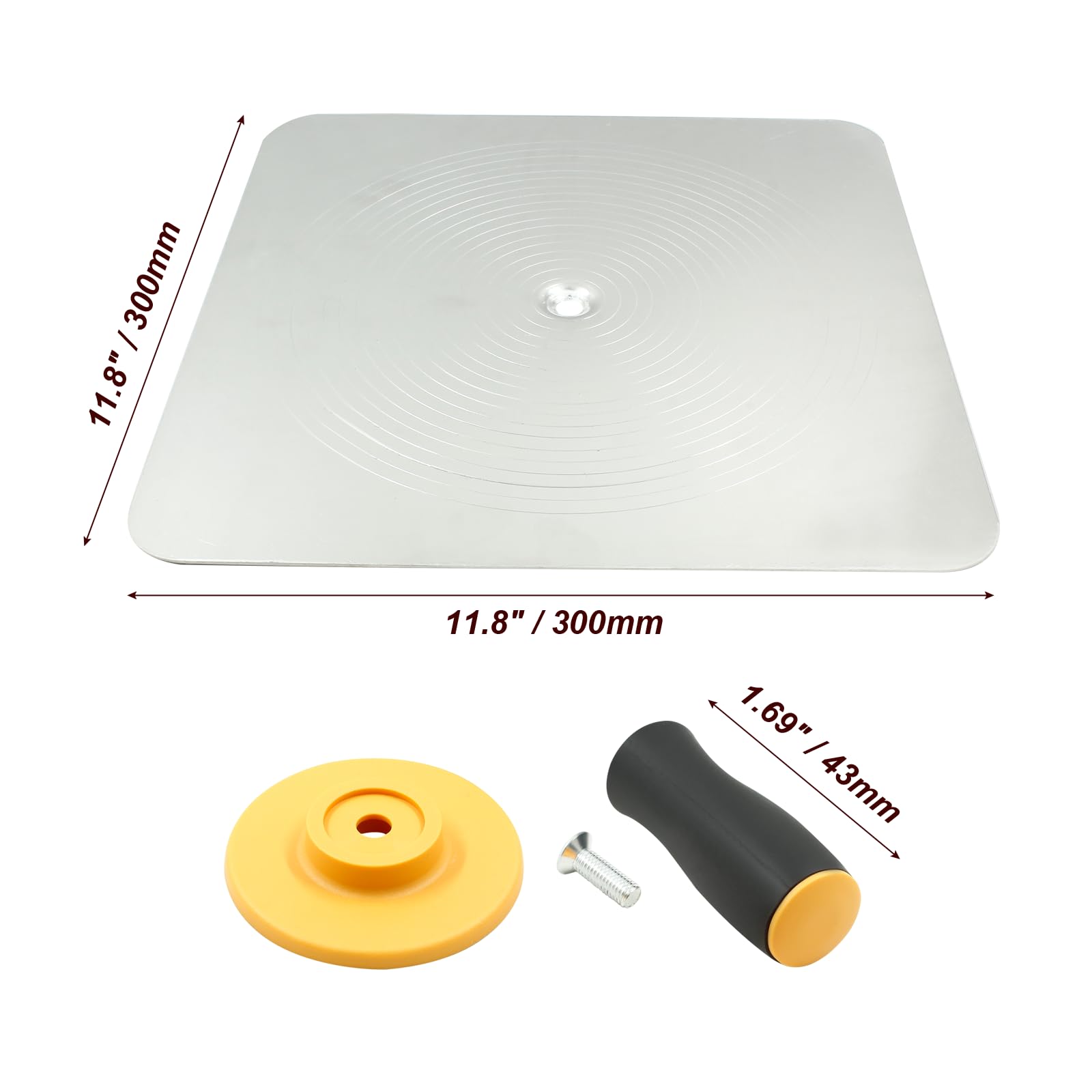 Set 3 Pezzi Intonaco Fai-da-te Set Utensili Per Intonaco - Spatola - Foto 9