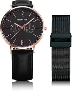 BERING ローズゴールド メッシュベルト 時計 BERING ローズゴールド メッシュベルト 時計 BERING ローズ