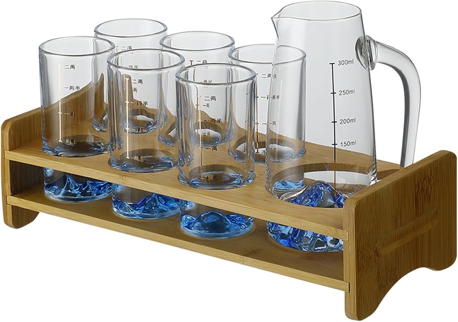 Two Or Two White Wine Cup Home Set Wine Divider Scale Wine Set