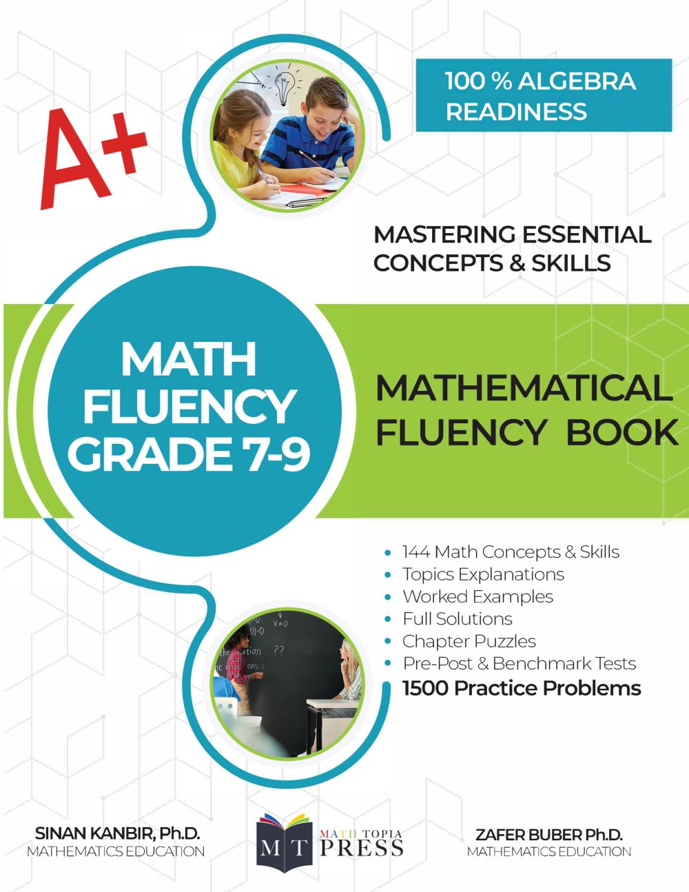 Math Fluency Grade 7-9: Mastering Essential Concepts and Skills - Full Color Edition