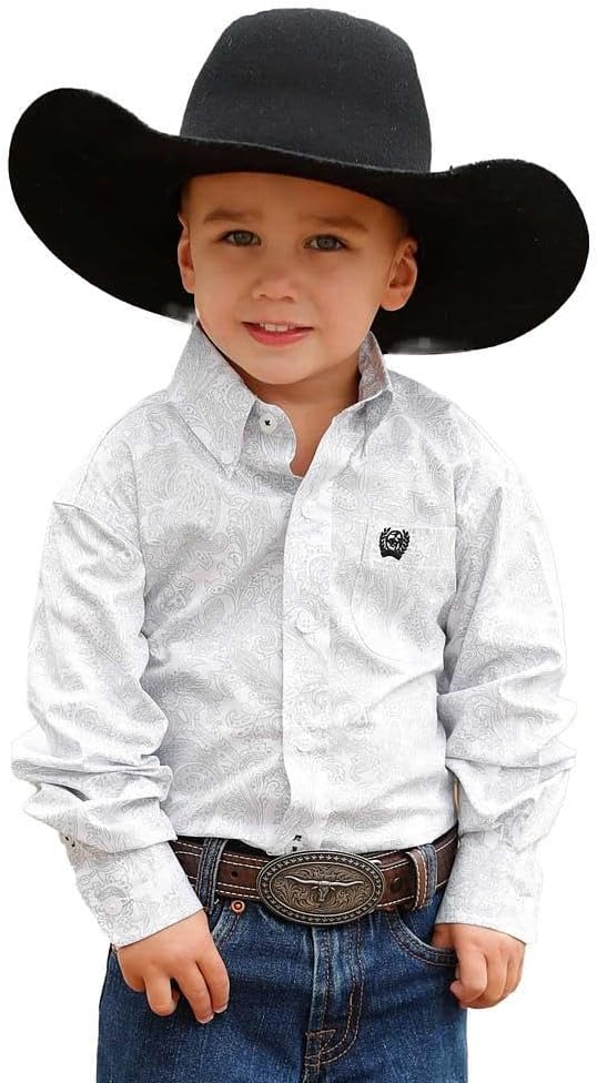 Cinch Baby Boy's Paisley Print Shirt