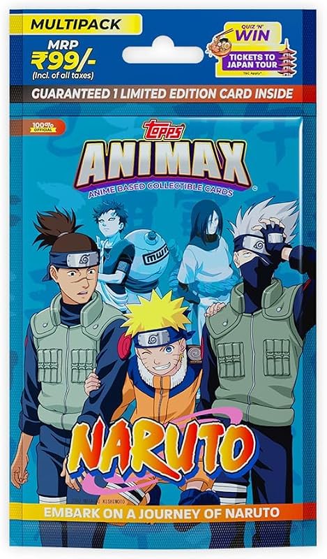 Animax 2024 Official Naruto Collectible Card Game - Multipack