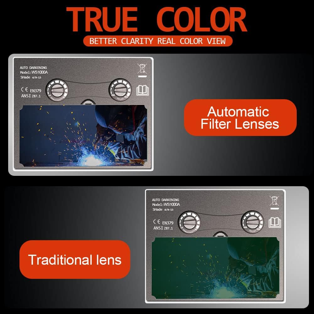 Clarity in Welding: A Comparison of TIANLYLIN's True Color vs. Traditional Lenses