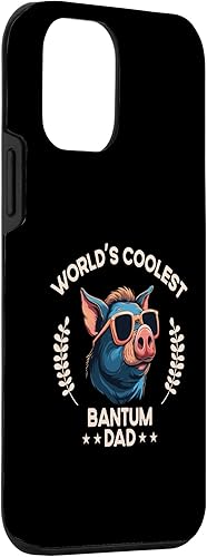 Miniatura 3 de iPhone 12 mini World's Coolest Pig Dad Papa - Farmer Bantum Case