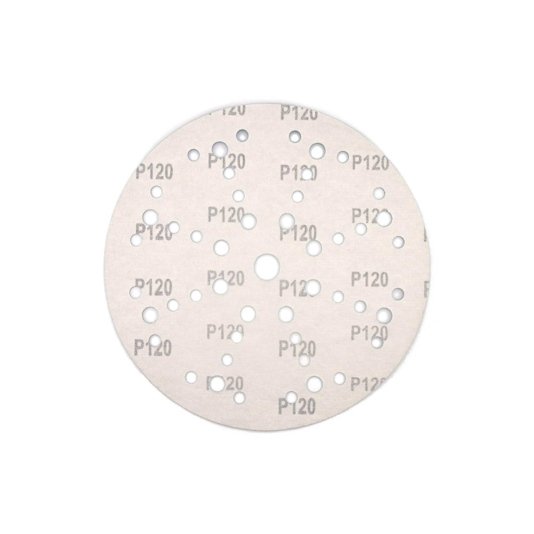 225mm Sanding Discs - 20 Pack, P120 Grit - Compatible with Festool Planex Wall & Ceiling Sanders - 48-Hole Design for Dust-Free Sanding - Image 2