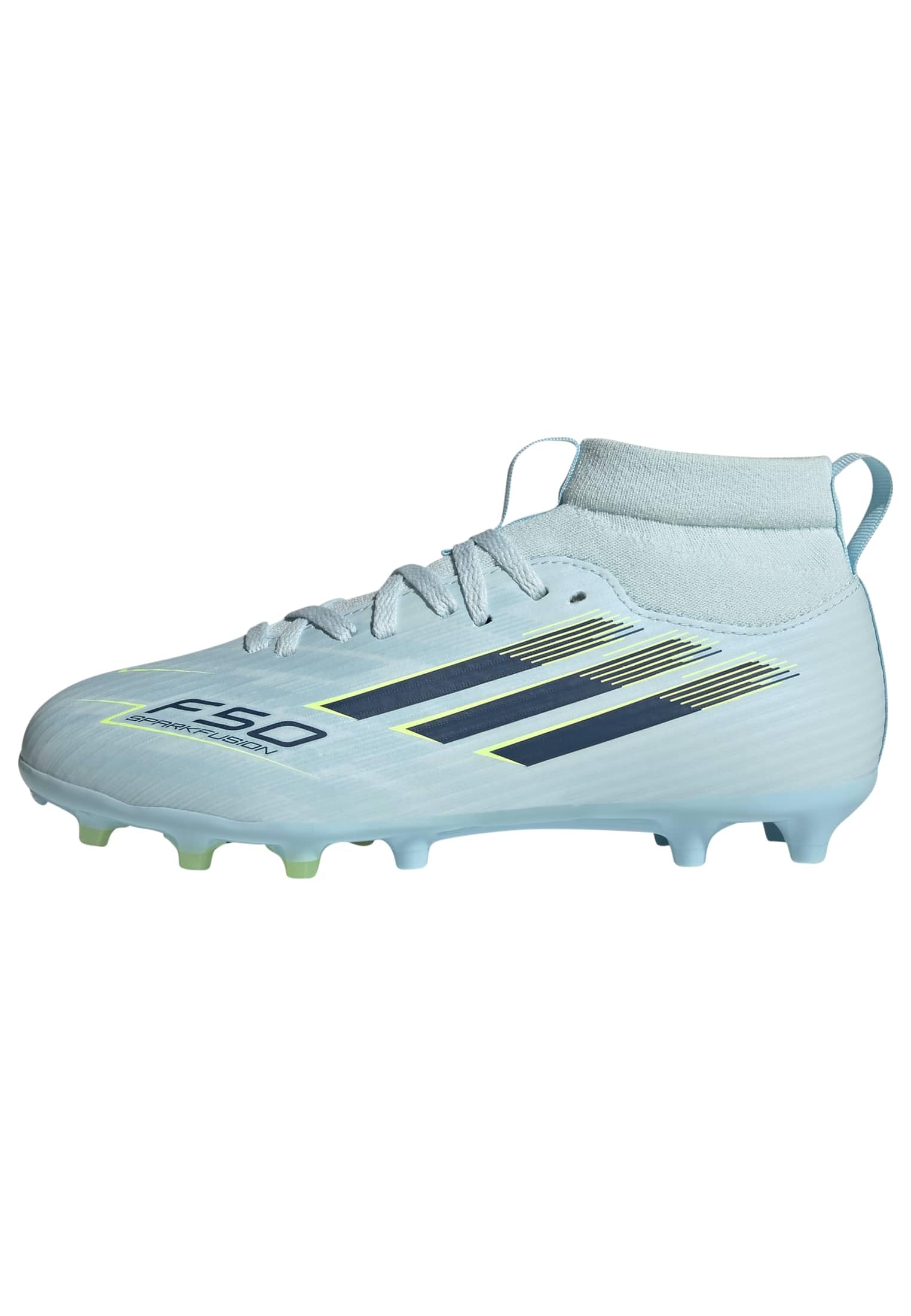 Adidas Boys Blue F50 League  Firm Ground Football Boots in Size 2, Sports Direct