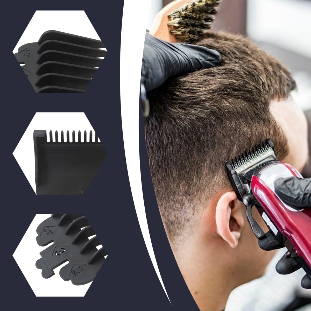 Amazon.com: 6 Sizes Clipper Guards Replacement Fit for Wahl