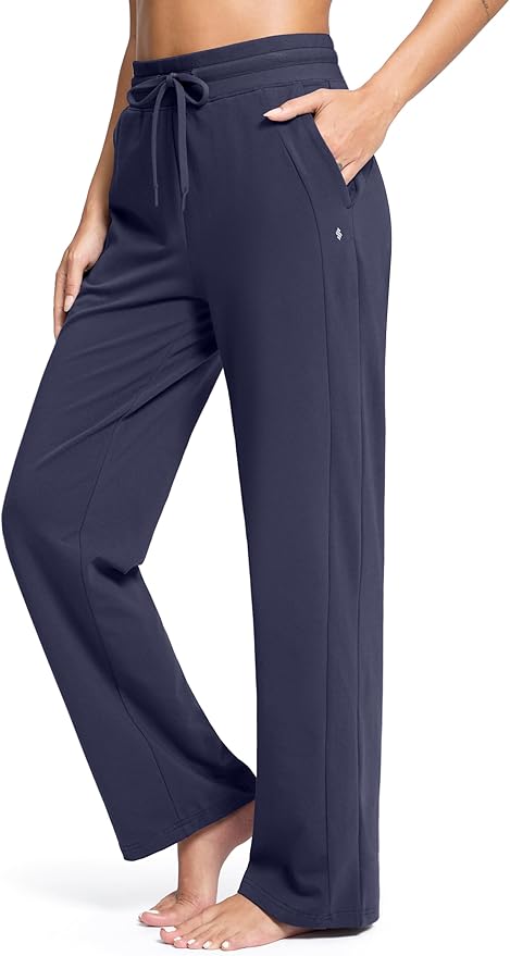 Soothfeel Women's Cotton Sweatpants Lounge Sweat Pants High Waisted...