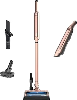 WS642RG WANDVAC System Pet 3-in-1 Ultra-Lightweight Powerful Cordless Stick & Handheld Vacuum Combo with Charging Dock, Duster Crevice Tool & Pet Multi-Tool, Rose Gold