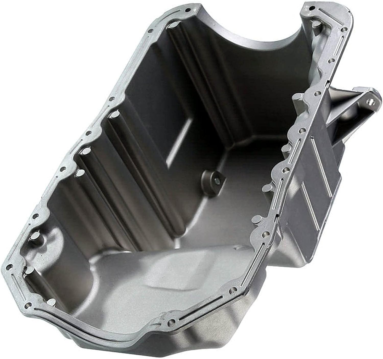 Engine Oil Pan with Drain Plug Replacement for Ford
