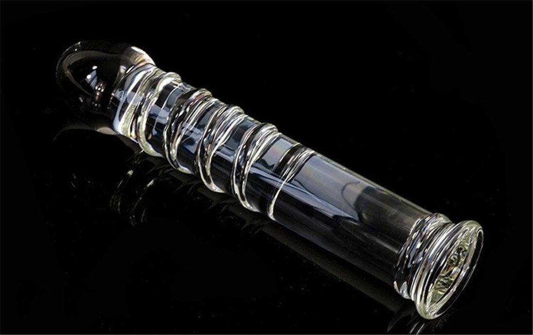 Dilatatore anale in vetro, dimensioni: 25,5 x 5 cm