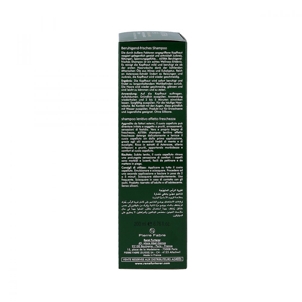 Furterer ASTERA SENSITIVE Hochverträgliches Shampoo 200 ml