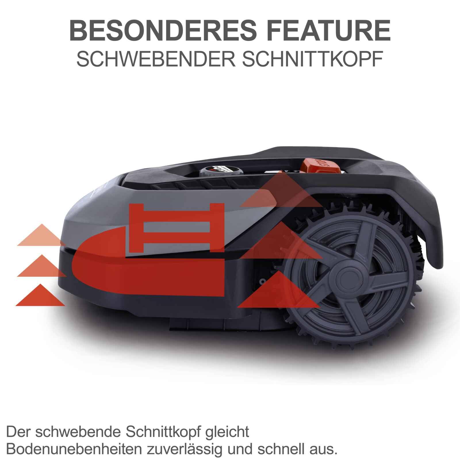SCHEPPACH RobocutXL600 600 m² 18 cm 6 Posiciones Automático Batería