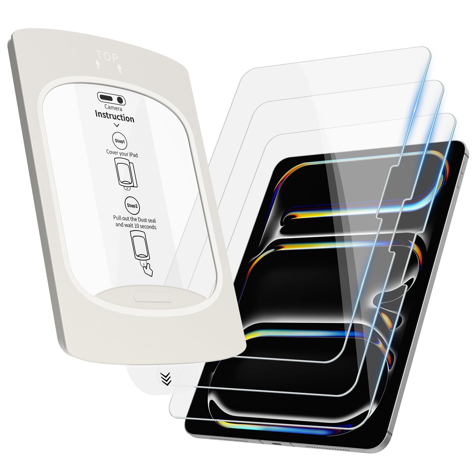 Paquete de 3 protectores de pantalla para iPad Pro de 11 pulgadas