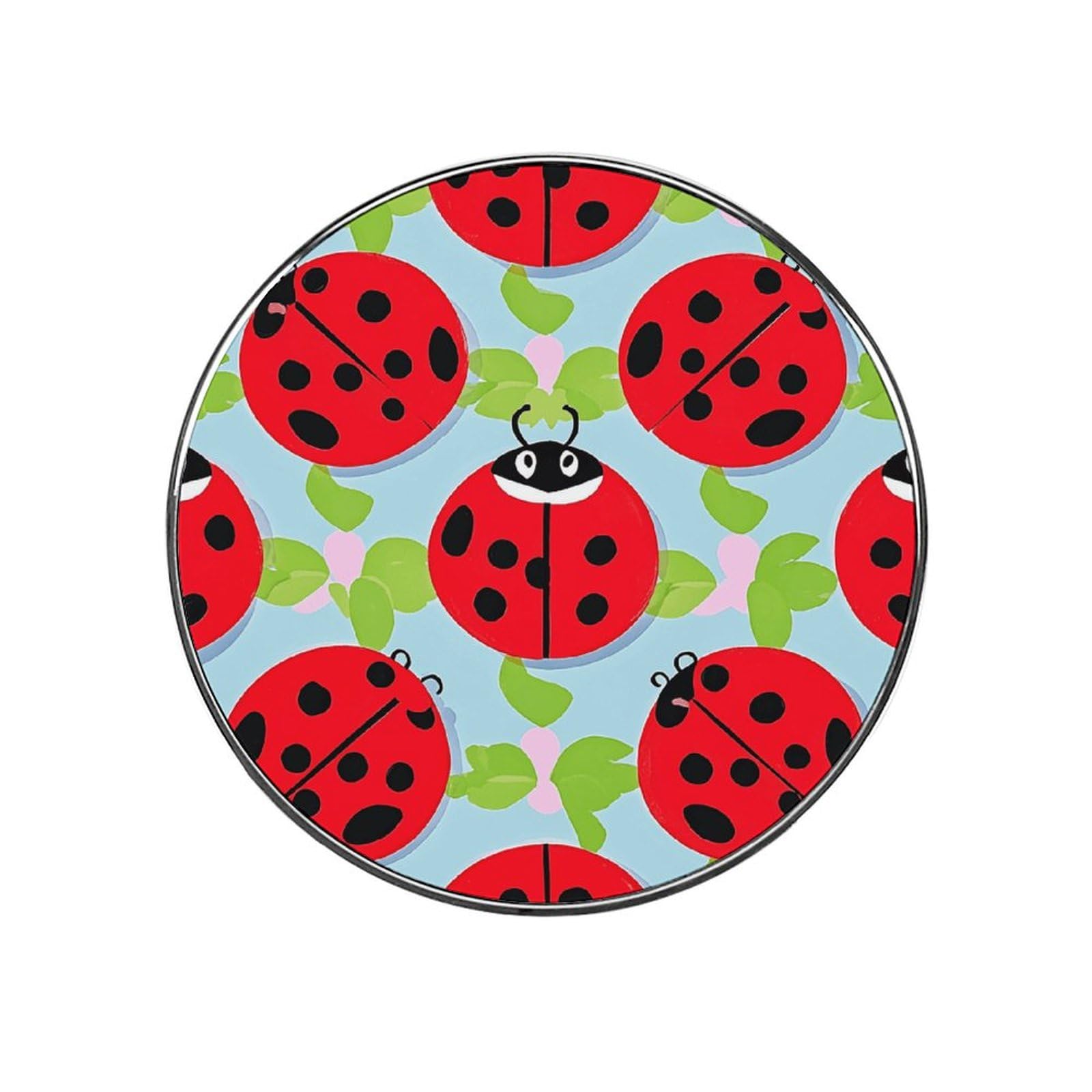 Magnet aimant frigo coccinelle pour une touche de bonheur à la maison