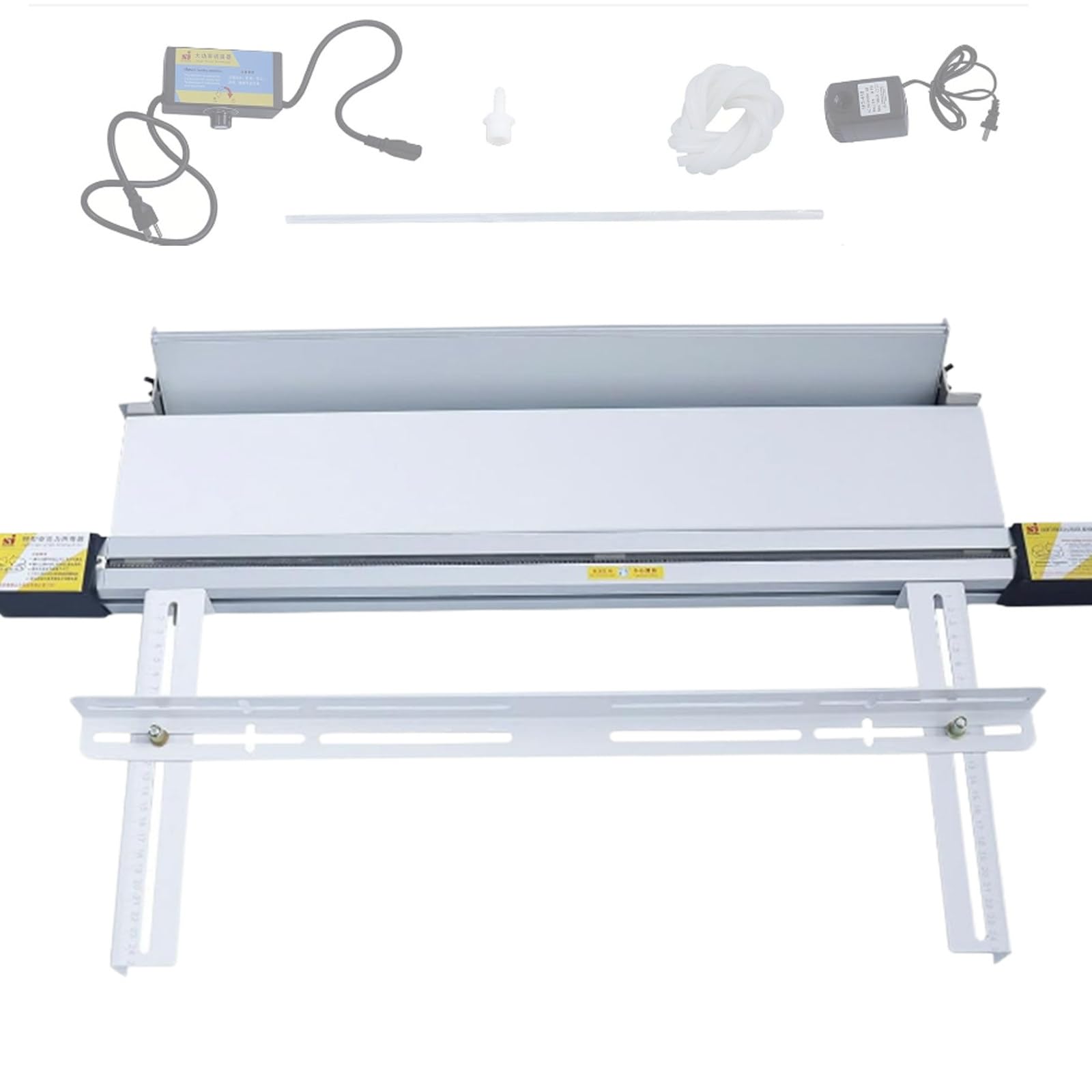 Dobladora de plástico acrílico con soporte en ángulo, calentador de flexión para hacer carteles, herramienta de doblado de PVC de 60 cm