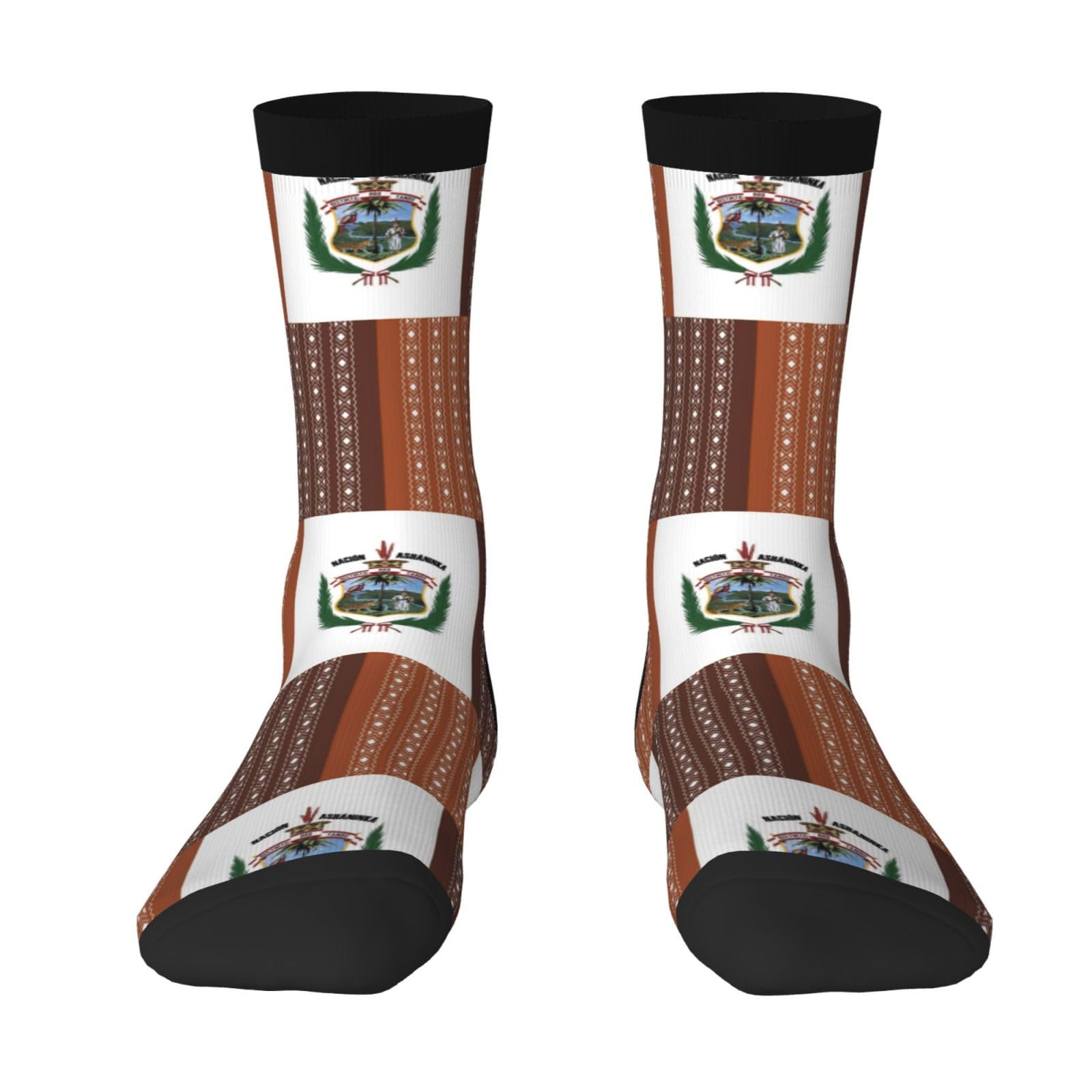 SIYTUAU Bandera De Río Tambo Socks For Women Men Cushion Athletic Crew Socks Casual Wicking Socks