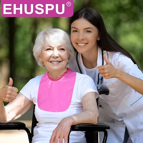 Miniatura 3 de Cubierta impermeable de traqueotomía para ducha, protector de estoma para cuello, protector de comodidad ajustable (rosa, 1 unidad)