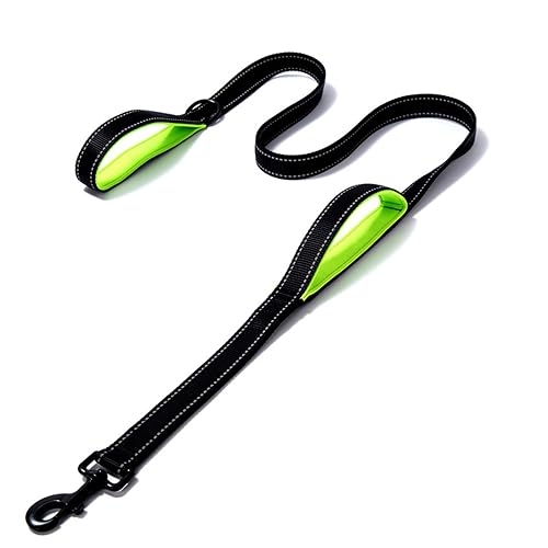 Eyeleaf Correa para perros 1,8 metros reflectante y fuerte con doble mango acolchado resistente nylon correa…