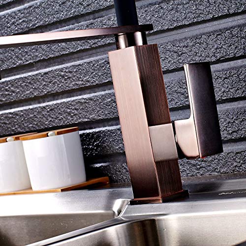 Robinet mitigeur d'évier de cuisine facile à installer pour évier