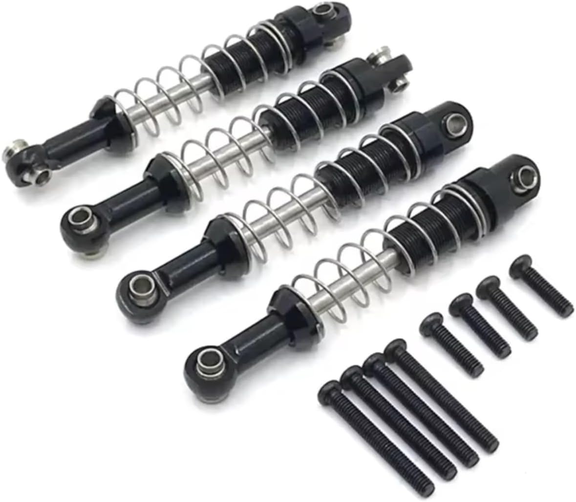 カー用メタルフレーム,wpl 1/16 c14 c24 rc - AliExpress RCショックアブソーバーセット For MN D90 D91 D96 For MN98 99S For WPL C14 C24 B1