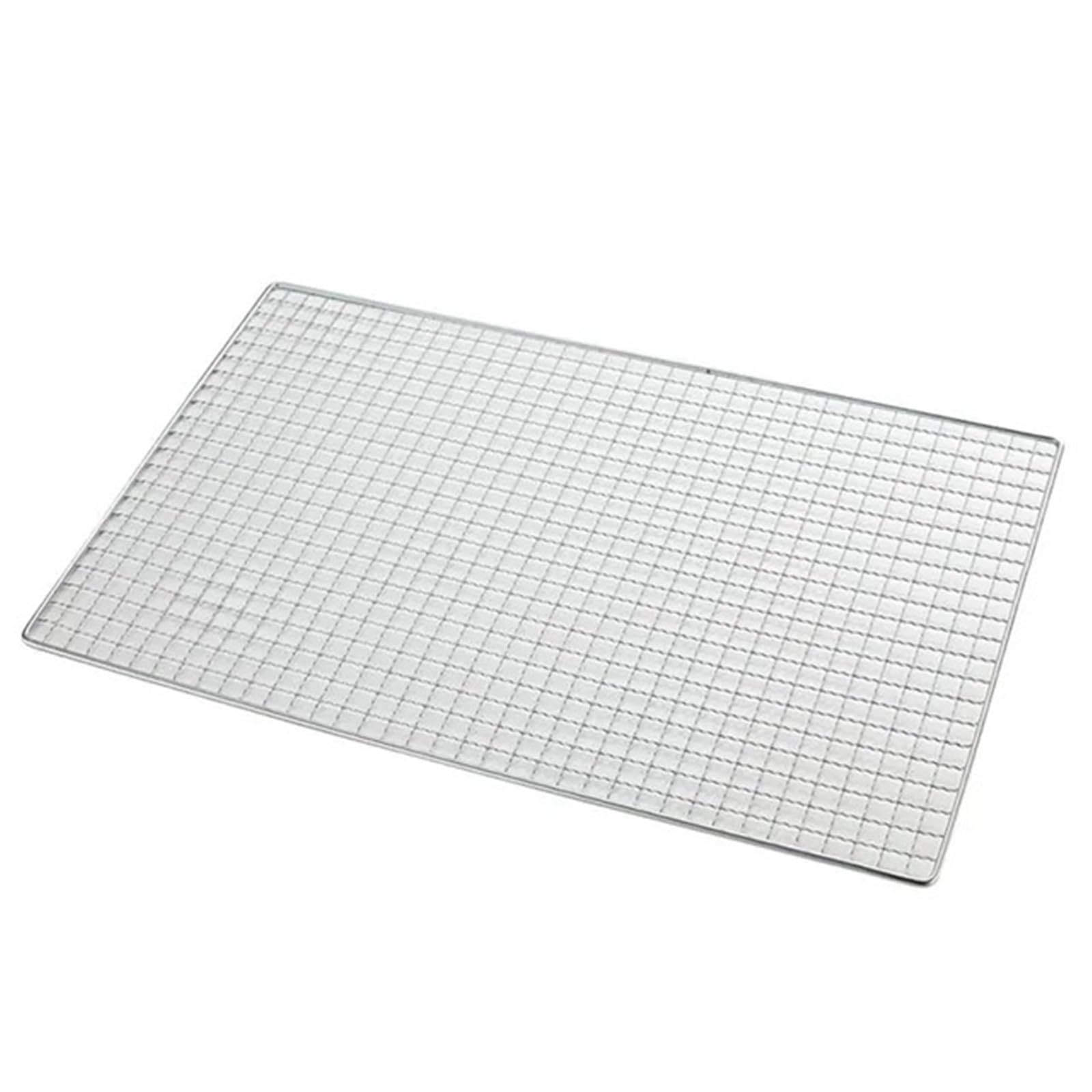 1 Uds. Rejilla for Barbacoa, Rejilla for, Red de Acero Inoxidable for Cocina, Suministros, Utensilios for pícnic al Aire Libre para Acampar Y Hacer Picnics(45x30cm)
