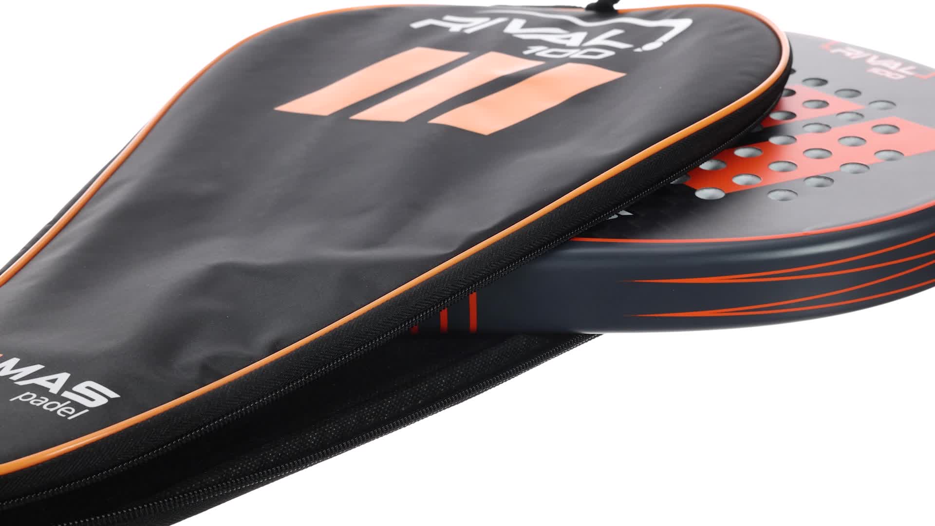 Racchetta Da Padel RIVAL 100 - Fibra Di Carbonio 100%, Bilanciamento Medio, Custodia Inclusa - Foto 5