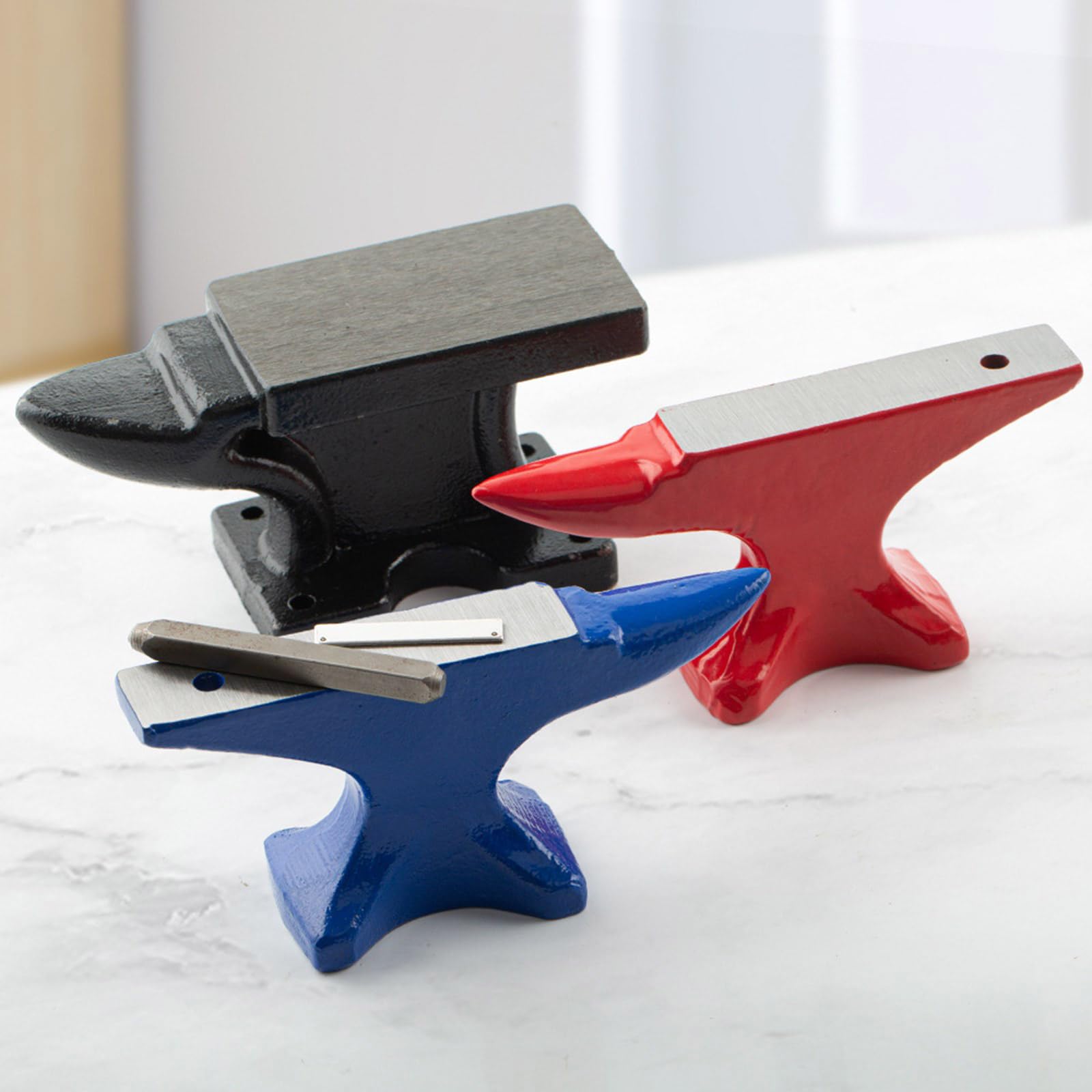 Unico corno Incudine In Acciaio Castato Per La Formatura Metallica Ad Alta Durezza Corno Rotondo Incudine Fabbro Forniture Gioielli Accessori