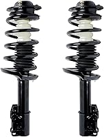 Vista 219 de Detroit Axle - Kit de suspensión delantera de 10 piezas para Chevy Aveo Aveo5 Pontiac G3 Wave 2 Ready Struts Assembly 2 Enlaces de barra