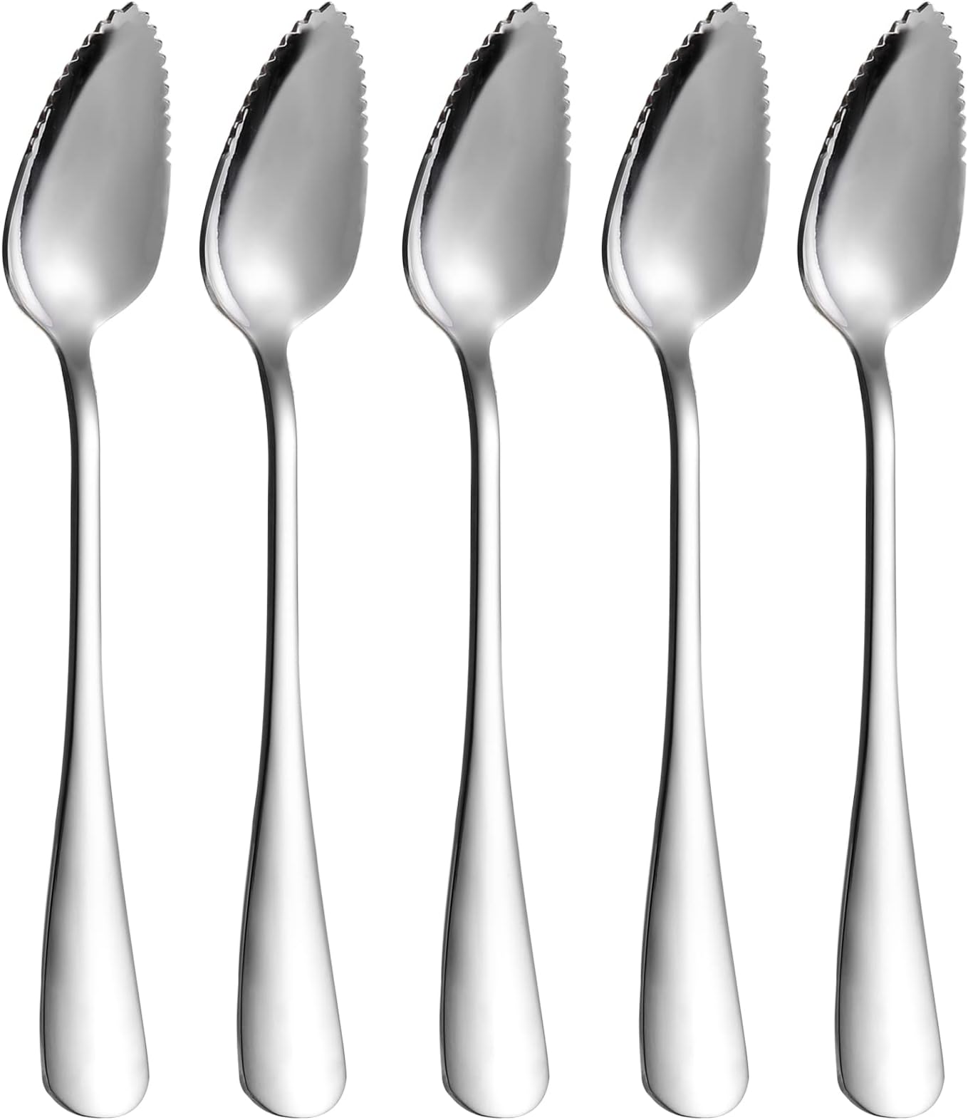 HAZOULEN Grapefruit Spoons, Stainless Steel, 62/5Inch