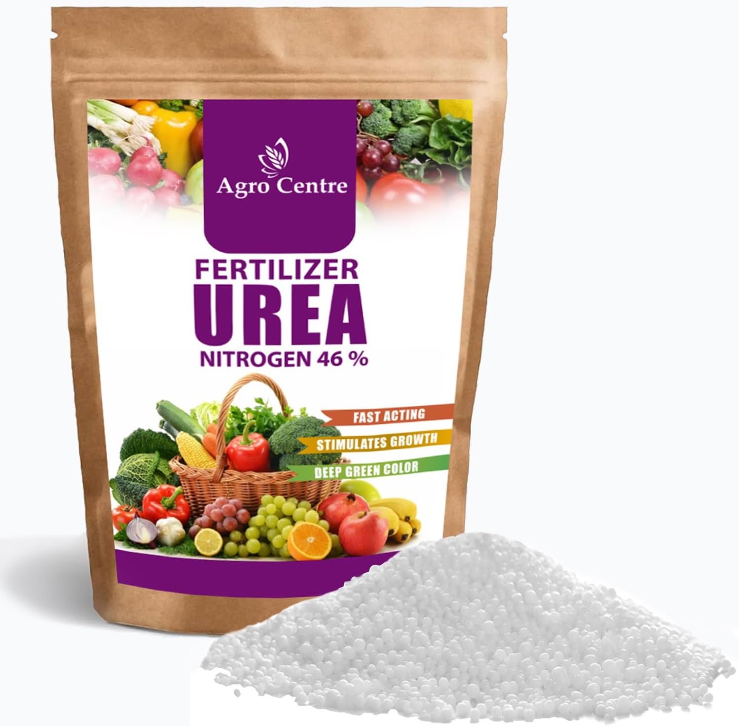 UREA 46% Nitrogen fertilizer | npk 46-0-0 | (All Purpose & water soluble) 1kg