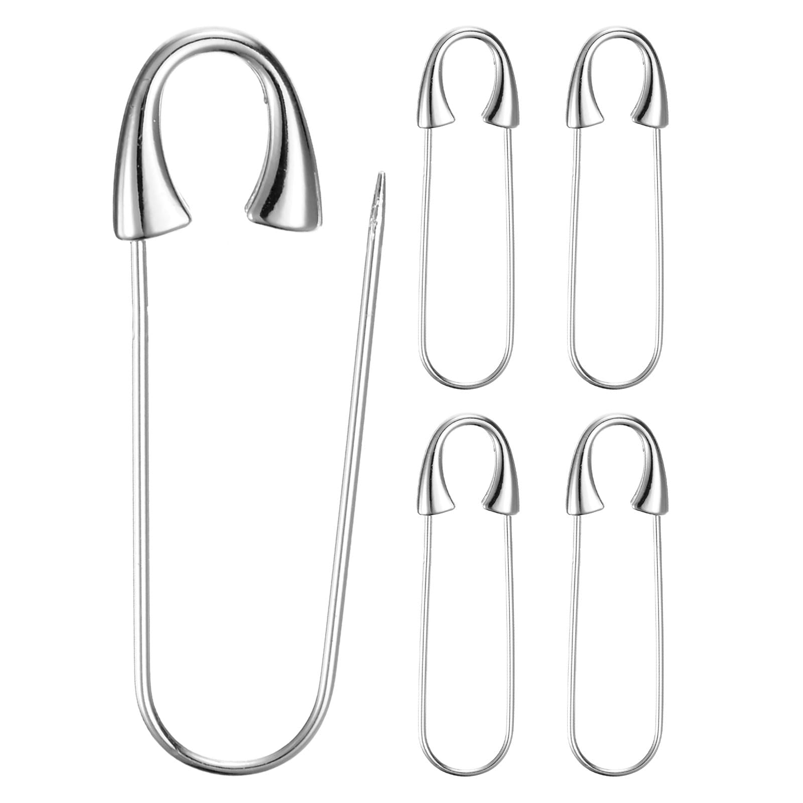 M METERXITY 5-Pack Large Safety Pin