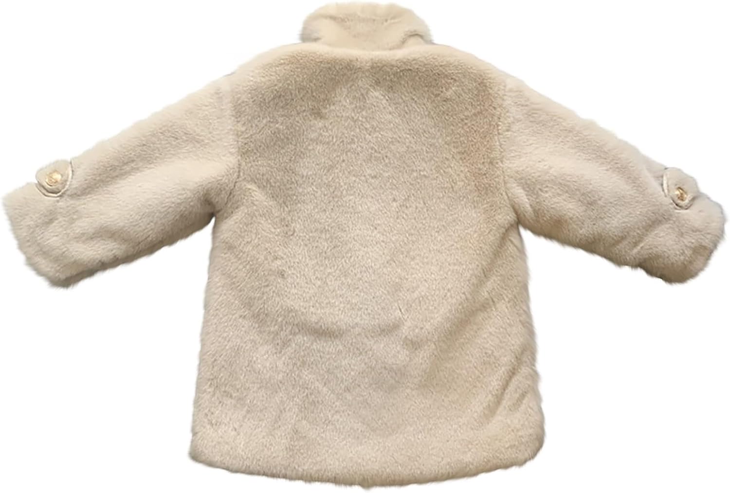 Girls Fuzzy Fleece Jacket Sherpa Faux Fur Coat Jackets Warm Winte Long Sleeve Button Thicken Outerwear Coats Clothes