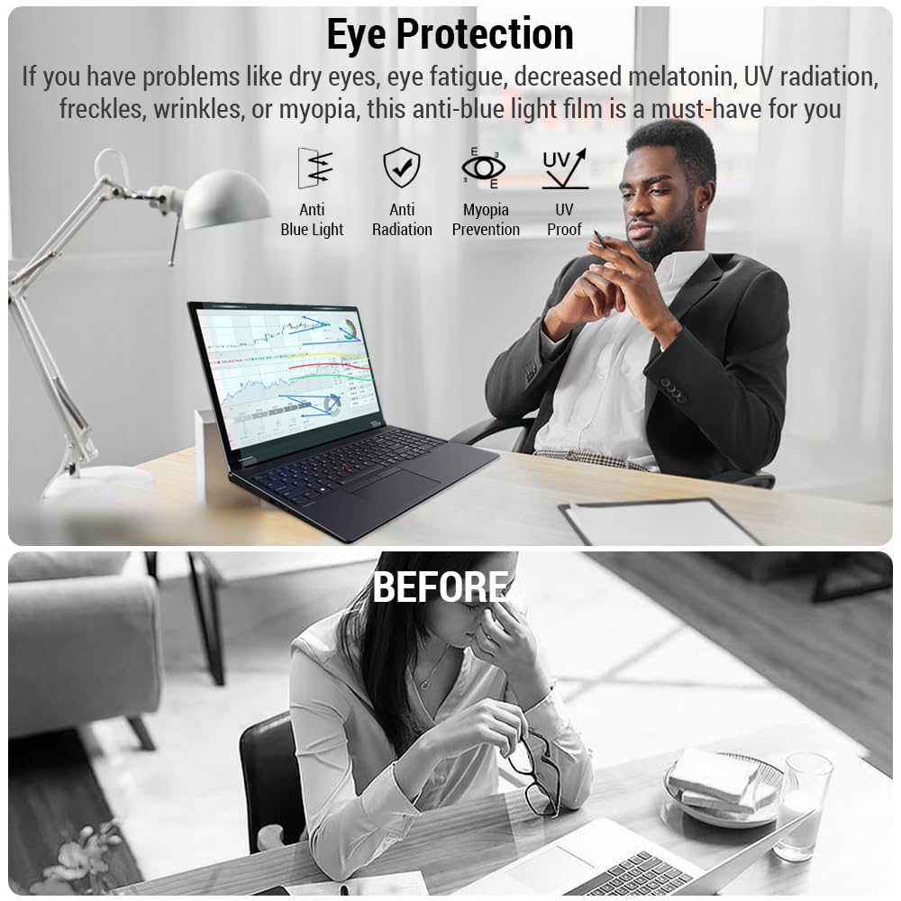 Durable Filtre De Confidentialité Magnetic Pour PC Portable 14" 16