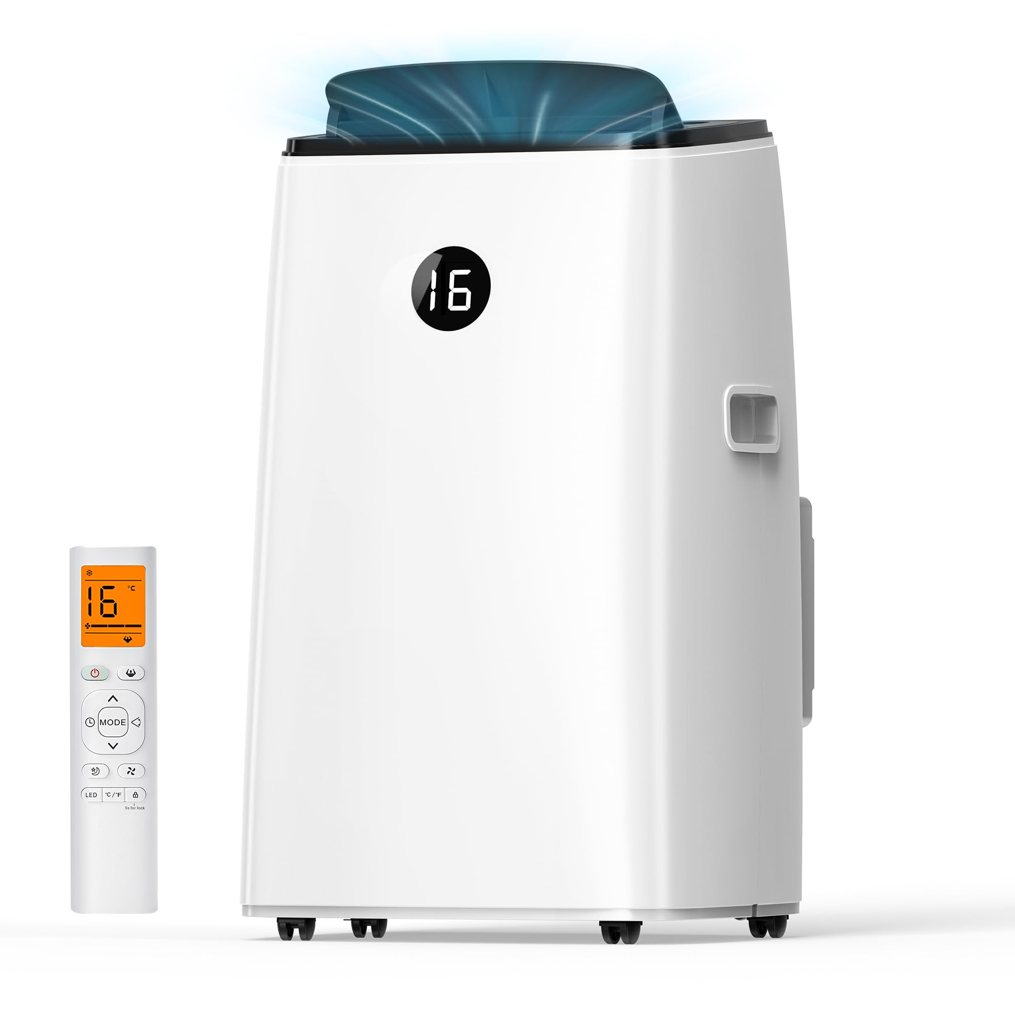 DOMANKI Mobile Klimaanlage 12000 BTU, 3-in-1, bis 50m², leise