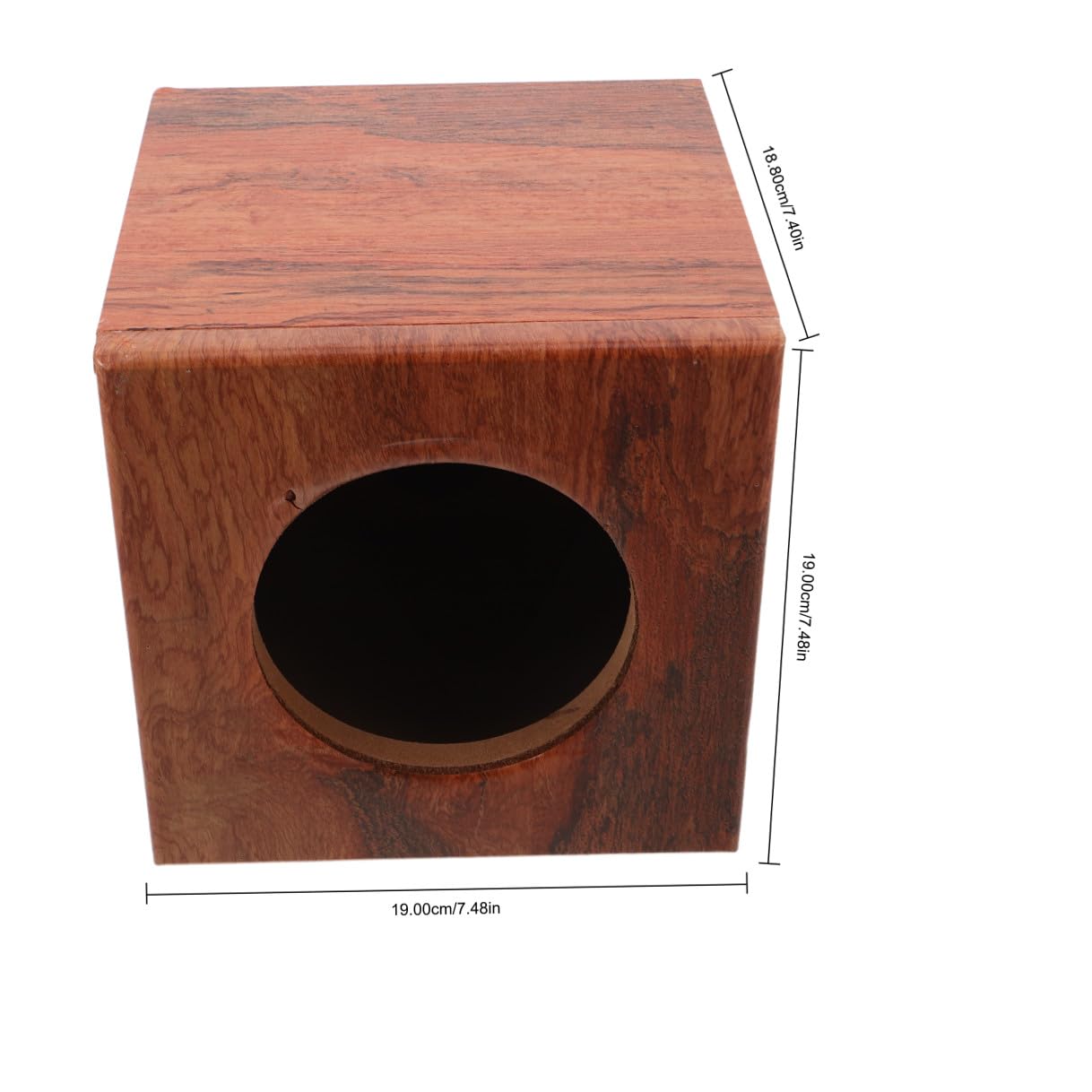 Caja de Altavoces para Coche Camión y Equipo de Audio Hogar Reemplazo de Caja de Altavoces para Coche Compacto para Bajos para Audio