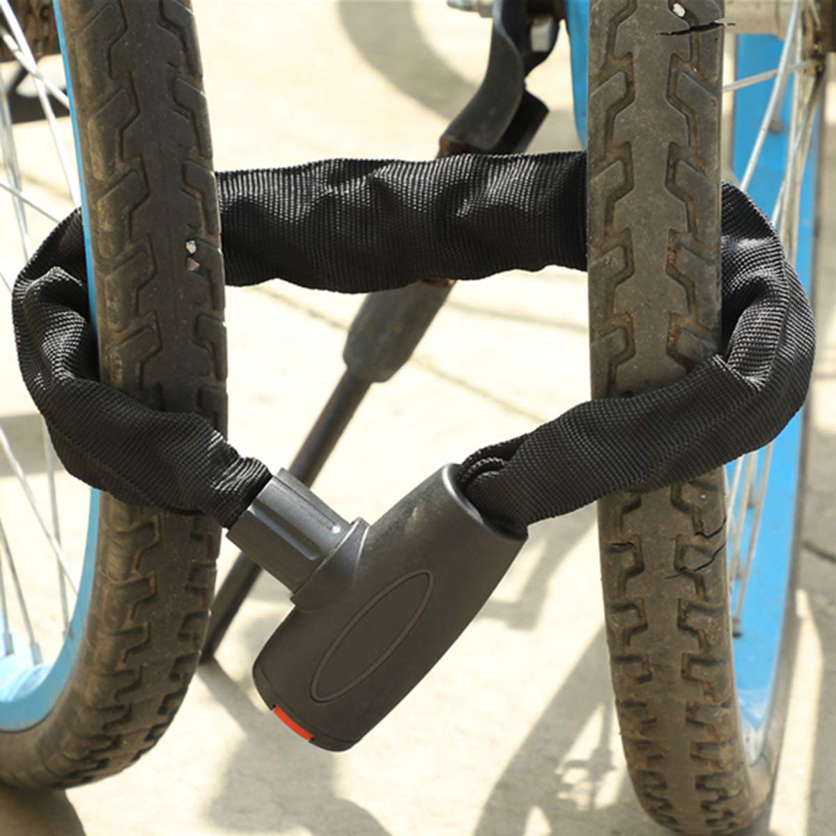 YONGYAO Bicicleta Bicicleta de Seguridad antirrobo Cerradura Aleación de Acero Reforzada Moto Ciclismo-0.9m