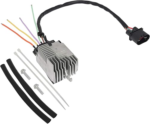 LSAILON Módulo de control del ventilador de refrigeración del radiador para Audi A4 Quattro 2002 2004 2005 2006 2007 2008 para Audi A4 para Audi A4