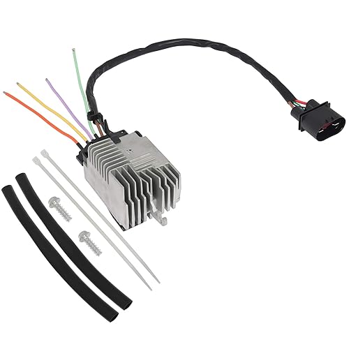 LSAILON Módulo de control del ventilador de refrigeración del radiador para Audi A4 Quattro 2002 2004 2005 2006 2007 2008 para Audi A4 para Audi A4
