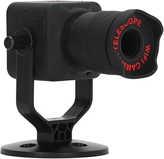 Câmera Telescópica Digital, Câmera Telefoto Portátil, Monitoramento Inteligente de Zoom Digital Remoto, Telescópio Wifi 50x DVR Câmera Telefoto US Plug AC