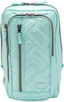 Lug Tailback Sling Bag, Aquamarine Blue